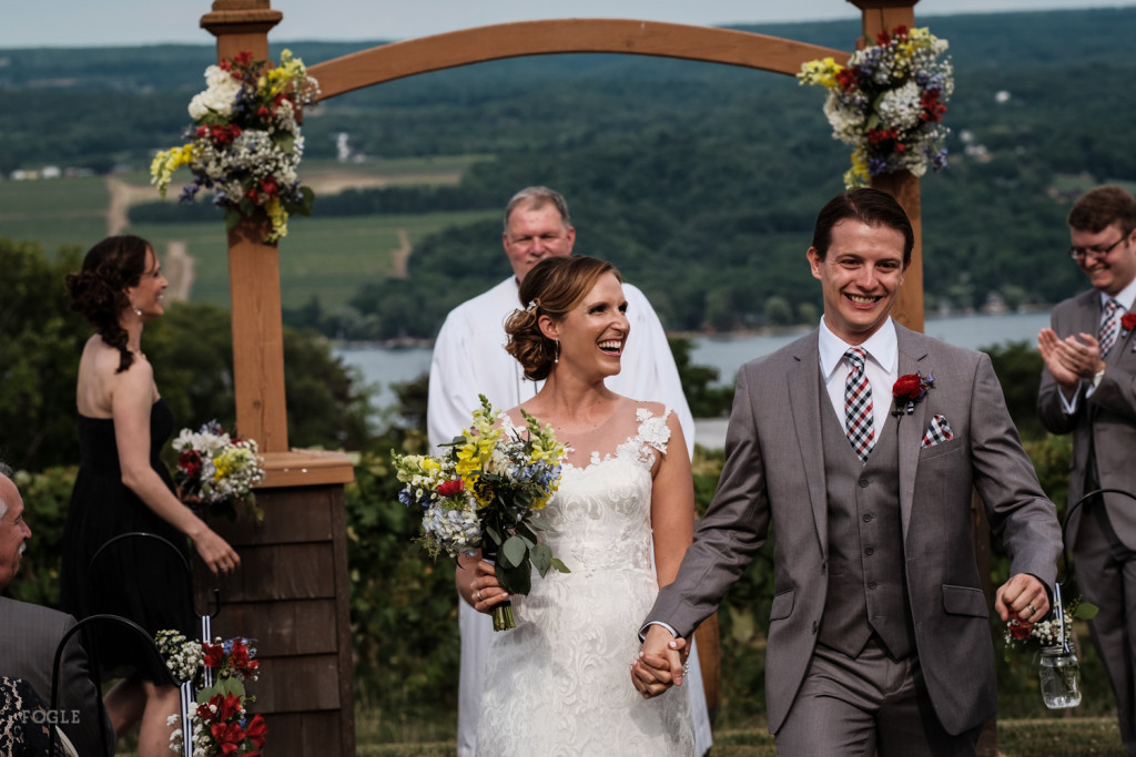 Emily and Matt's Wedding, Glenora Winery 2016