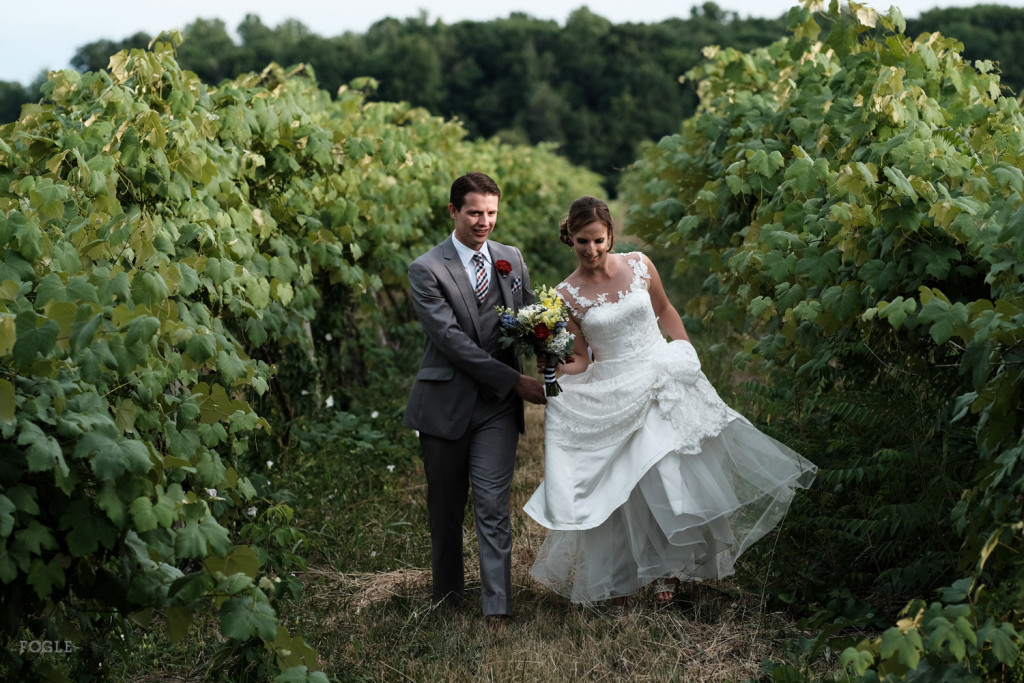 Emily and Matt's Wedding, Glenora Winery 2016