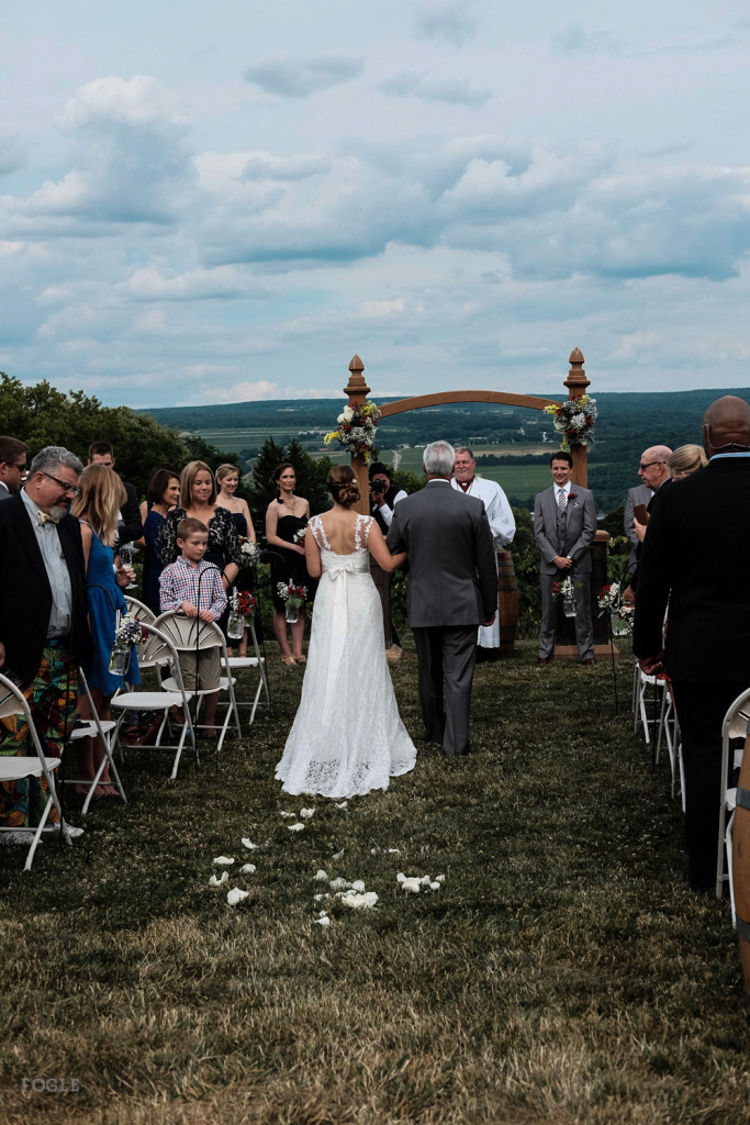 Emily and Matt's Wedding, Glenora Winery 2016